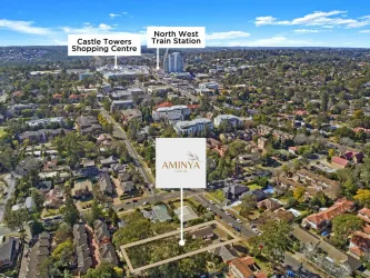 Aminya Estate - Castle Hill Aerial