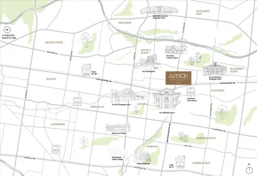 Arbor Estate - Blackburn Location map_0
