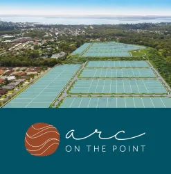 Arc on the Point Estate - Victoria Point Aerial