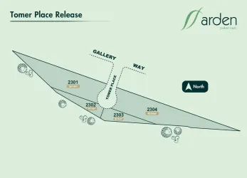 Arden Estate - Pakenham Release Map