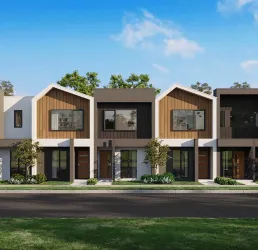 Arden Townhomes at Accolade - Rockbank render