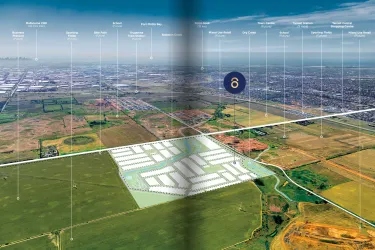 Art Residence in Marigold Estate - Tarneit Aerial