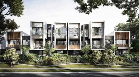 Ascot Aurora Estate - Ascot Facade Render