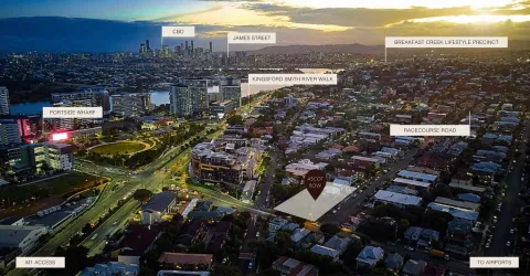 Ascot Row Estate - Ascot Aerial