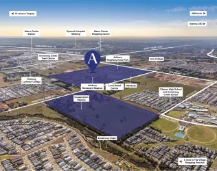 Ashbury Estate - Armstrong Creek Aerial
