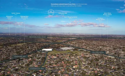 Aspect Estate - Keilor Downs Aerial