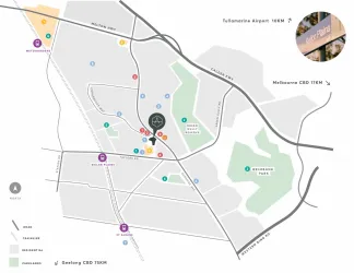 Aspect Estate - Keilor Downs Location map