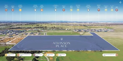 Atkinson Place Estate - Truganina Aerial