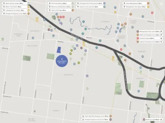 Atkinson Place Estate - Truganina Location Map