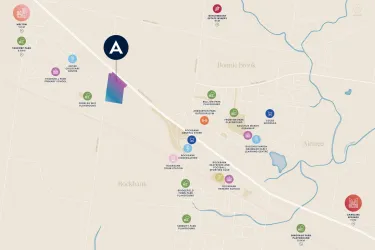 Atlas Estate - Rockbank Location Map