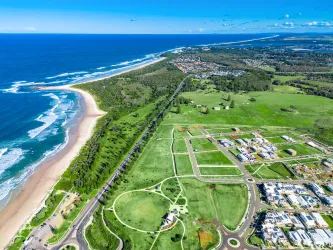 Aureus Estate - Skennars Head Aerial