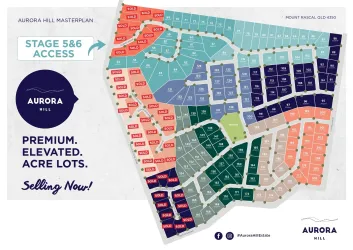 Aurora Hill Estate - Mount Rascal Masterplan