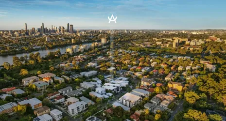 Aurora on Depper Townhomes - St Lucia Aerial