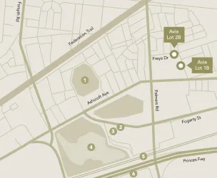 Avia Estate - Williams Landing Location map