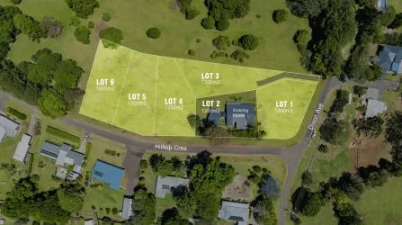 Avocado Grove Estate - Maleny Aerial