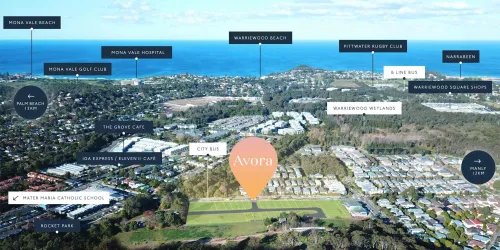 Avora Estate - Warriewood Aerial