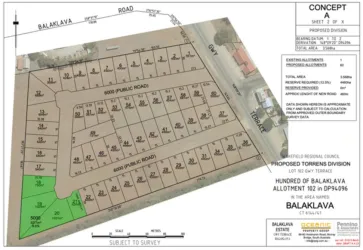 Balaklava Residential Development Trusts Esatate - Balaklava  Masterplan
