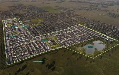 Balmain Estate - Donnybrook Aerial