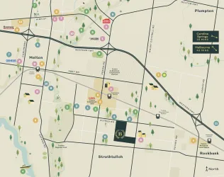 Balmoral Estate - Strathtulloh Location map