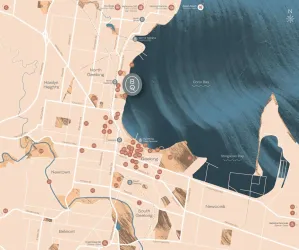 Balmoral Quay Estate - Rippleside Location map