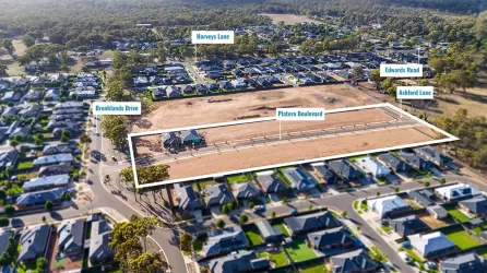 Bartels Run - Jackass Flat Aerial