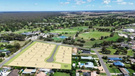 Bell Place - Barooga Aerial