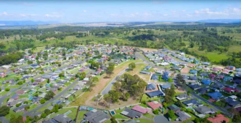 Bella Ridge Estate - Singleton Heights Aerial