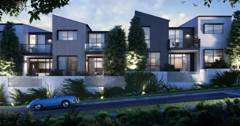 Bella at Manly Townhomes - Manly West Render