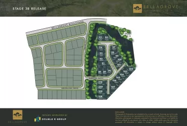 Bellagrove Estate - Pie Creek Release Map