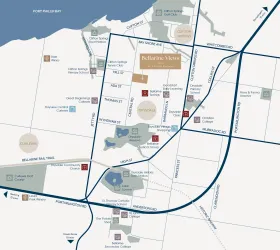 Bellarine Views Estate - Clifton Springs Location Map