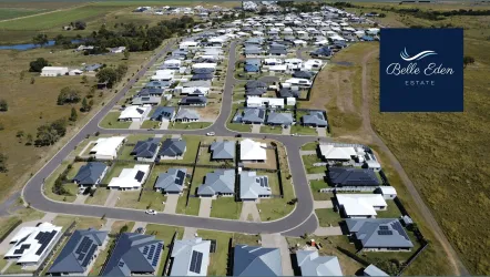 Belle Eden Estate Bundaberg - Ashfield Aerial