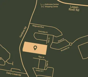 Belmont Reserve Estate - Holmview Location map