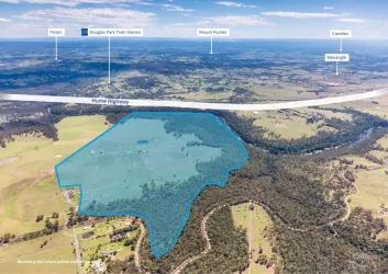 Bendaree Grove Estate - Appin Release Map