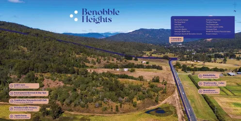 Benobble Heights Estate - Benobble Aerial