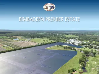Bimbadeen Premier Estate - St Helens Aerial