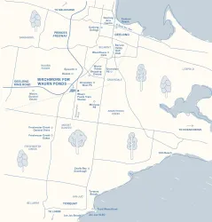 Birchmore for Waurn Ponds Estate - Waurn Ponds Location map