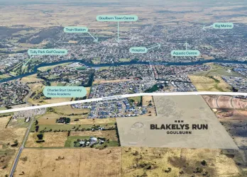 Blakelys Run Estate - Goulburn Aerial