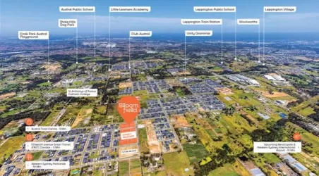 Bloomfield Estate - Austral Aerial