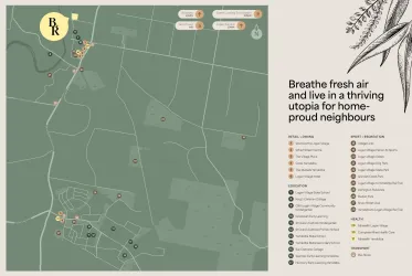 Bluegum Rise Estate - Logan Village Location Map