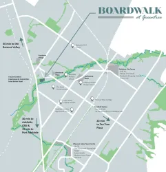 Boardwalk at Greentree Estate - Paralowie Location Map