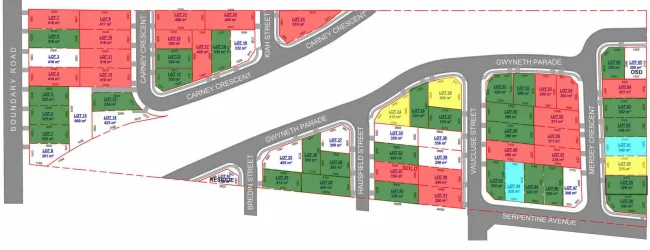 Boundary Road, Tallawong Masterplan