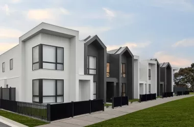Boutique Homes Townhouses at Minta estate - Berwick External