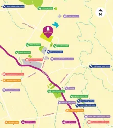 Box Hill Heights Estate - Box Hill Location map