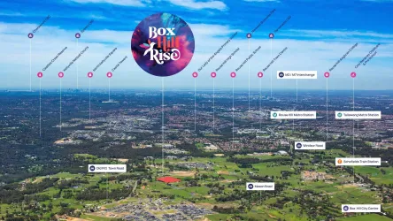 Box Hill Rise Estate - Box Hill Aerial
