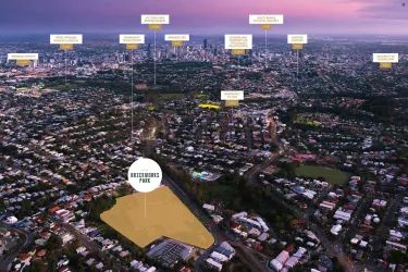 Brickworks Park Estate - Alderley Aerial