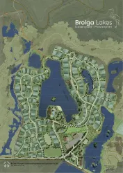 Brolga Lakes - Old Bay Road Burpengary East - map