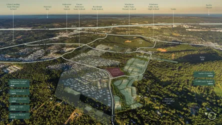 Brookhaven Estate - Bahrs Scrub Aerial