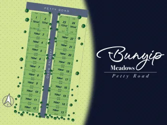 Bunyip Meadows Estate - Bunyip Release Map