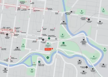Burnley Maltings Estate - Burnley Location Map