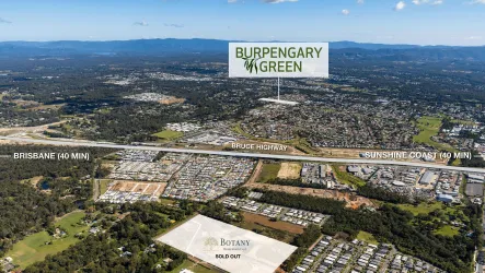 Burpengary Green Estate - Burpengary Location Map
